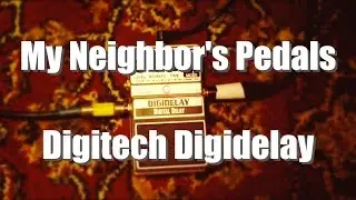 Педали моего соседа — Digitech Digidelay | Том Штрейл | Секреты профессиональной гитары