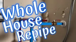 Repipe Replacement Of All Hot & Cold Copper Water Supply Pipes With New PEX Pipes - Naples Repiping