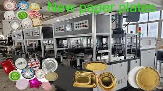 New Design Advanced paper plate machine ,Hydraulic paper dish machines (2022 Hot !)