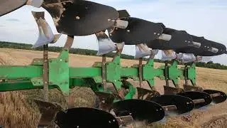 Початок оранки Джон Дір 8530 ПОН-7-40 +1 ВЕЛЕС АГРО