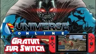 MMO GRATUIT sur SWITCH : DC Universe Online, Gameplay FR !!