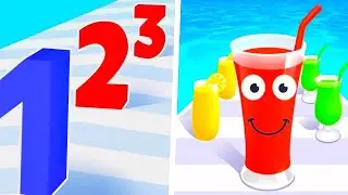 Juice Run | Number Master - All Level Gameplay Android,iOS - NEW APK UPDATE