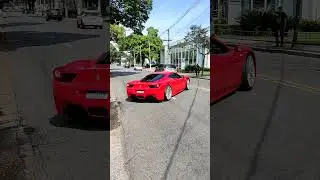 Ferrari 458 com escape secret weapon o ronco mais lindo que vc vai ver hj #ferrari #ferrari458
