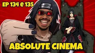 SASUKE vs ITACHI parte 01 - Episódios 134 e 135  - SNOPEY assistindo NARUTO SHIPPUDEN