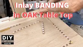 Creating Beautiful Inlay Banding In Oak Table Tops: A Step-By-Step DIY Guide