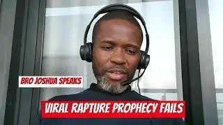 BRO JOSHUA'S FAILED SEPTEMBER  2025 RAPTURE : DO  PROPHET JONAH OR AMOS EXCEPTIONS APPLY TO HIM?