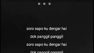 Soro Sapo Karaoke Tanpa Vokal