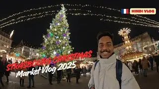 Strasbourg Christmas Vlog 2025 | Oldest Christmas Market in the world I Alsace | Hindi Vlog