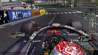 F1 2024 Rfactor - Max Verstappen hot lap in Monaco!