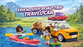 LEGO Friends 42659 Автомобиль для путешествия &laquo;Дружба&raquo; | Увлекательная быстрая сборка