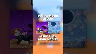 Event Purple BloodMoon Is Back!! ada 250k luck juga !! simakk video nya ya #fishit #roblox #shorts