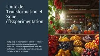 Pr&eacute;sentation   Centre de Formation Agricole Int&eacute;gr&eacute;  TAD