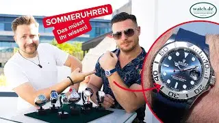 🌞Sommeruhren: Rolex, Tag Heuer, Omega u.v.m. I watch.de Tipps