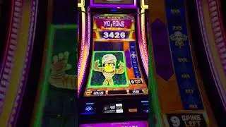 BIG COIN DROPS ON MO MO MUMMY, SUBSCRIBE FOR MORE VIDEOS!! #casino #slot #gambling #momomummy #tips 