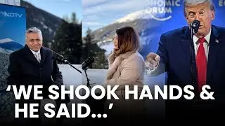 Inside Trump's Meet With Industrialists At Davos: Mahindra CEO Anish Shah Tells Us What Transpired