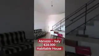 Property for sale in Abruzzo &euro;28K San Buono, Italy | Habitable house with two bedrooms