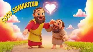 Good Samaritan Cartoon for Kids | Little Bible Toons