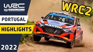 WRC Rally Highlights : WRC Vodafone Rally de Portugal 2022 : WRC2 Saturday
