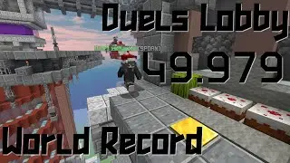 [ World Record ] Hypixel Duels Parkour All Checkpoints | 49.979 :OOOO