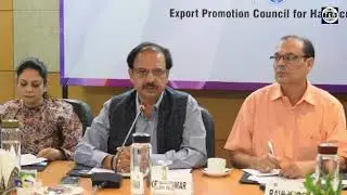 Rakesh Kumar, DG, EPCH briefs about '48th Edition of IHGF Delhi Fair Autumn' at India Expo Mart