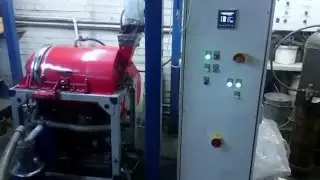 Mechanical alloying in a continuous action planetary ball mill, PCM-50-nano.