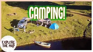 Camping con perros junto a un lago 🏕️ Refugio Mosqueritos Costa Rica