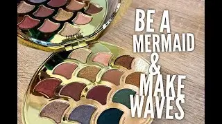 Tarte Be A Mermaid & Make Waves Palette Demo, Swatches & First Impressions