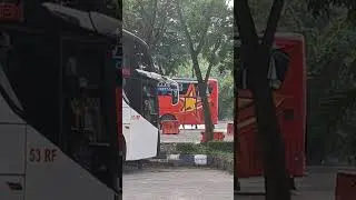 Bus Sultan Aceh. .Sempati Star..Jemput Penumpang di Km 12 Palembang