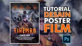 Desain Poster Film Photoshop Tutorial | Movie Poster Design