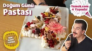 Aynısını Hiçbir Pastanede Bulamayacağınız Enfes Evde Doğum Günü Pastası Tarifi | #BenBunuYerim 28