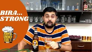 BIRA STRONG | Beer Review | Wheat Beer | Strong Beer | Bira 91 | abm Originals
