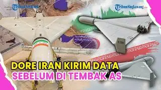 🔺DRONE SHAHED IRAN BERHASIL KIRIM DATA SEBELUM DITEMBAK JATUH MILITER AS❗