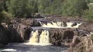 Low Force Falls, Upper Teesdale, County Durham, England - 4th September, 2014