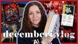 Decemberi VLOG | Stranger Things, téli olvasmányok, karácsonyi haul | 2025