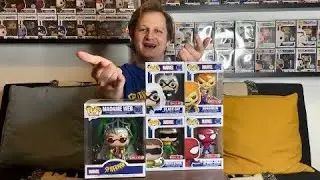Spider-Man Animated Series Target Exclusive Funko Pop Full Set Unboxing