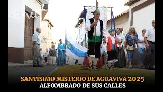 SANT&Iacute;SIMO MISTERIO  Alfombras de serr&iacute;n | AGUAVIVA 2025