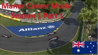 F1 2016: Manor Career Mode  Part 1