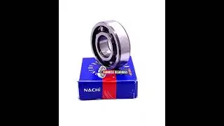 NACHI 6204 Deep Groove Ball Bearing, Open Type No Seals 20x47x14 mm