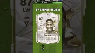 87 Barnes Review in EA Sports FC 24 #shorts #short #fc24 #eafc24 #iconsbc