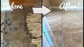➡️ Removing Rejuvenate Floor Polish & Applying Nano Shield Sealer!