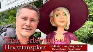 Thale Erlebniswelt im Harz - Hexentanzplatz - Spassinsel - Walpurgishalle - Hexenhaus - Hexenpfad