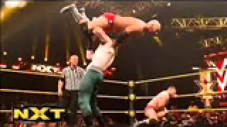 The Vaudevillains vs  Scott Dawson & Dash Wilder WWE NXT, July,8,2015