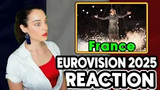 🇫🇷Eurovision 2025:  REACTION to the France song! 😢 Louane - maman🎵