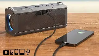BlitzMax WA3 PRO 120W 360&deg; Surround Stereo TWS Portable Wireless Bluetooth Speaker