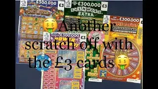 🤑🤑Another great scratch off with Winter Wonderland, Triple Payout, Cashword Extra & Power Puckshot🤑🤑