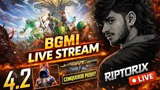 BGMI LIVE 🔥 | Predator Mode ON &ndash; RIPTORIXxLive