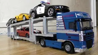 Новый игрушечный автомобиль Грузовик Транспорт различных транспортных средств в другое место