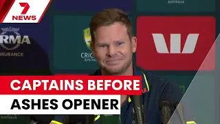 Press conference: Captains Steve Smith and Ben Stokes speak before Perth Ashes opener | 7NEWS