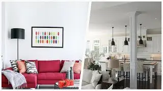 75 Mid-sized White Living Room Design Ideas You'll Love 🔴