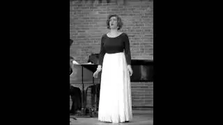 From Epigrams, Clouds by Zoltan Kodaly / Giovanna M. Jacques - Mezzo-Soprano / Live 2012
